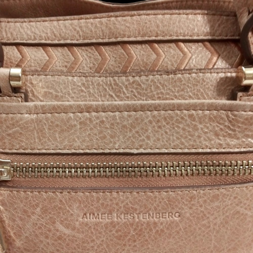 Aimee Kestenberg Genuine Leather Bag. Shoulder Bag, Women’s Handbag, Purse - Picture 3 of 13